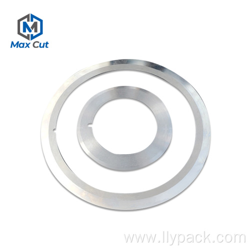 Disc-shaped Tungsten Steel Heat Seal Cotton Slitter Blade